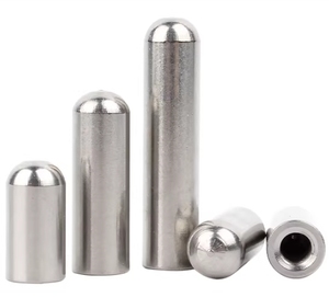 LeGood - Broche cylindrique à tête ronde M6 en acier inoxydable 304, filetage interne, diamètre extérieur 12 mm, longueur 14 mm - Product Image 4