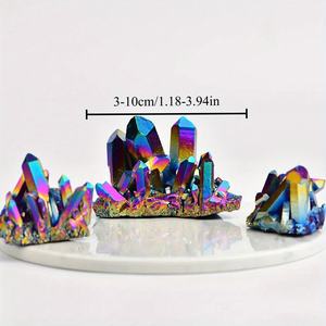 คริสตัลควอตซ์สีรุ้งเคลือบไทเทเนียมแบบขายส่ง สำหรับตกแต่งบ้านตามหลักฮวงจุ้ย - Product Image 4