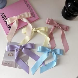 Đa năng phong cách cổ tích nổi Ribbon mỏ vịt kẹp tóc cho cô gái ngọt ngào Bow kẹp tóc phụ kiện - Product Image 5