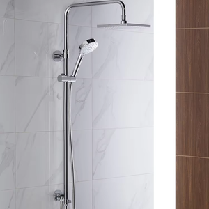 Colonne de douche à trois sorties en laiton poli Koyue, robinets à jet doux en céramique pour salle de bain domestique - K-77365T-B4-Cp - Product Image 3