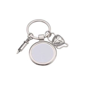 Llavero Sublimable para Enfermeras, Herramienta Médica, Anillo para Llaves con Foto, Jeringa, Llavero Sublimable DIY, Gorro de Enfermera, Llavero de Doctor - Product Image 4