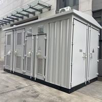 Cabane préfabriquée connectée au réseau photovoltaïque avec appareillage électrique primaire et secondaire