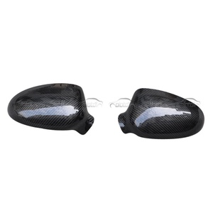 OLOTDI Nueva Cubierta de Espejo Retrovisor Lateral Derecho de Fibra de Carbono Real Estilo M5 con Acabado Pulido para Serie 3 E46 M3 - Product Image 1