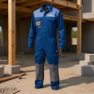 Overol de Trabajo Ttake Azul 3XL, Ropa de Trabajo de Construcción Resistente - Product Image 3