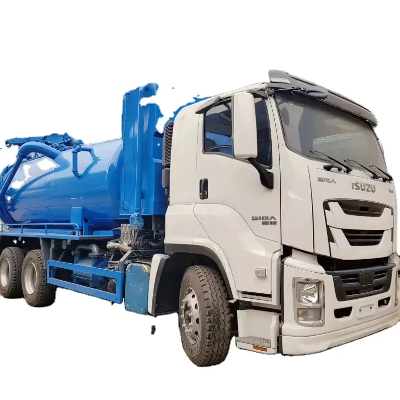 Новый Лидер продаж Isuzu, вакуумный грузовик для всасывания сточных вод, удобная быстрая рабочая скорость, Удобная транспортировка