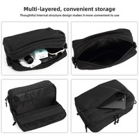 Crossbodytas voor heren Eenvoudige telefoontas Veelzijdige lichtgewicht messengertas Casual studentenschoudertas voor dames