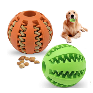 Juguetes de Goma para Perros, Pelota de Entrenamiento, Pelota de Limpieza Dental, Juguetes Masticables para Mascotas - Product Image 2