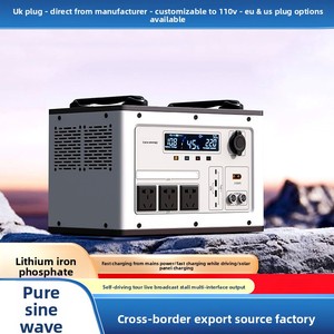 Generador Solar Compacto para Viajes en Autocaravana, Ligero, Carga Rápida, Tomas de Corriente Alterna, Estación de Energía Portátil, Factor de Forma que Ahorra Espacio - Product Image 6