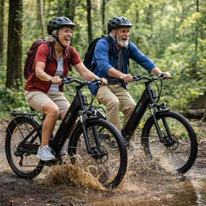 Bicicleta Eléctrica Urbana en Stock en la UE, 36V 250W, con Cuadro Bajo, Batería de 13Ah, Alcance de 65KM, Freno de Disco, para Adultos - Product Image 1
