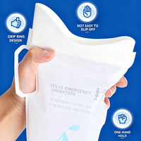 Sacs urinaires jetables d'urgence pour hommes, femmes et enfants, accessoire de voyage indispensable pour les longs trajets en voiture et les embouteillonnages