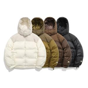 Veste rembourrée bouffante design personnalisé pour hommes manteau chaud coupe-vent surdimensionné en duvet pour hommes veste en duvet à bulles brillante pour hommes - Product Image 3
