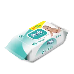 120 Piezas/paquete - 12 Paquetes/caja Toallitas Húmedas PERLA - Product Image 1