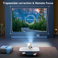 Gran oferta HY300 Pro Home Theater Android Proyector 4K Smart Tv Full Hd proyectores al aire libre Mini proyector portátil para teléfono móvil