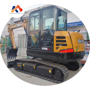 Excavadora Usada SANY SY55c de 5.5 Toneladas, Excavadora de Segunda Mano de Alta Calidad a Bajo Precio, Mini Excavadora SANY SY55 - Product Image 1