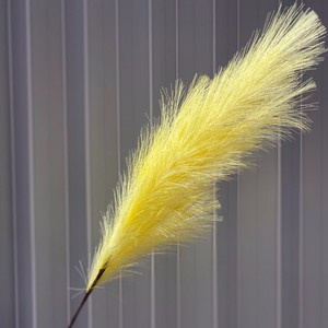 Fiori nuziali fuochi d'artificio-Look finto arredamento per la casa di nozze e acquista erba di pampa artificiale con canna soffice piuma e rosa Muhly - Product Image 3