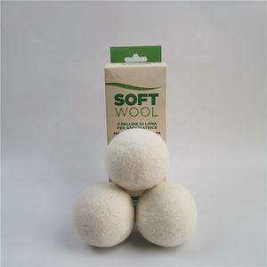 YUJIN 100% ニュージーランドリサイクルウールドライヤーボール在庫あり - Product Image 6