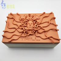 Impression 3D personnalisée en usine, finition lisse, matériaux ABS, acier inoxydable, nylon, avec services d'usinage CNC disponibles