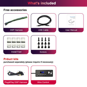 AudioWinner T68.6D汽车放大器自动dsp数字处理器板韩国放大器汽车音频 - Product Image 2