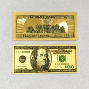 <span class=keywords><strong>Billetes</strong></span> <span class=keywords><strong>de</strong></span> Dólar Estadounidenses en Lámina <span class=keywords><strong>de</strong></span> Oro al por Mayor en Stock - <span class=keywords><strong>Billetes</strong></span> <span class=keywords><strong>de</strong></span> Banco en Todos los Colores: Negro, Rojo, Dorado, Plateado - Product Image 5