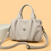 Sac fourre-tout tendance pour femme, en cuir résistant à l'usure, grande capacité, sac à bandoulière simple pour affaires, nouvelle collection, vente chaude