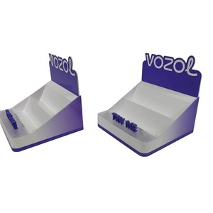 Supermarket Partner Desktop PVC <b>Display</b> <b>Rack</b> 120x60x155cm For Cosmetic Lipstick Product Promotion - Product Image 1