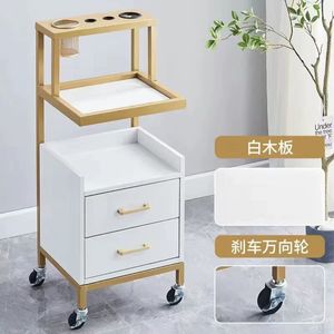 Latest Design Salon Furniture Gold Salon <b>Trolley</b> Beauty <b>Trolley</b> Makeup Storage <b>Trolley</b> - Product Image 3