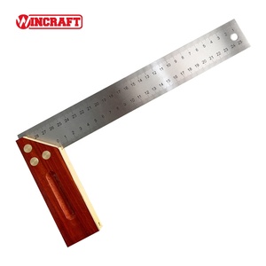 Règle carrée en forme de L à 90 degrés pour le travail du bois, <span class=keywords><strong>artisan</strong></span>, constructeur, charpentier, ingénieur, outil de mesure personnalisable OEM - Product Image 2