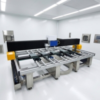 Machine de traitement pour le décapage de peinture, le perçage, le marquage, le perçage et la découpe laser CNC, et le sablage pour miroirs