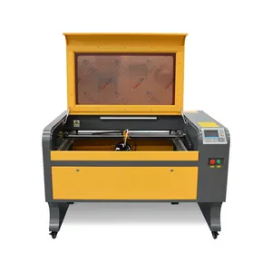 60w 80w 100w 130w 9060 high quality china co2 laser m2 controller engraving machine and mini cutter for glass cups fabric id car