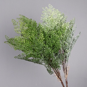 高品质人造塑料真触感蕨类植物绿叶，适合家居、毕业典礼、圣诞节、婚礼装饰 - Product Image 5
