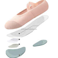 Chaussons de ballet en toile multicolore Meilleures ventes Chaussures de pratique de yoga Chaussures de danse de ballet à semelle souple pour la danse