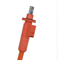 OEM Reines Kupfer PVC-Isoliertes Energiespeicher-Schrankverbindungskabel 35mm 250A IP65 2000V Motorrad-Solarsystem-Batteriegestell