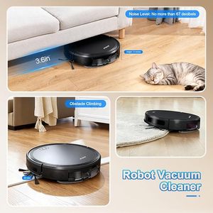 Robot Vacuum Cleaner Wet <b>Mop</b> PGID Smart Mapping WiFi App Brushless Motor Household Filter for Wet and <b>Dry</b> Vacuum Cleaner - Product Image 4