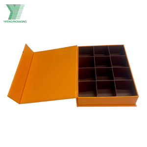 Caja de Embalaje de Regalo para Alimentos con Diseño Personalizado al por Mayor, Caja de Embalaje para Trufas de Chocolate Hechas a Mano, Caja de Regalo Magnética para Bombones de Chocolate - Product Image 5