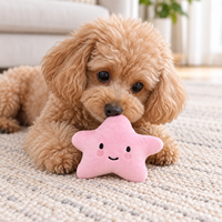 Piepende Pluche Hondenspeelgoed Diverse Fruit- en Dierenvormen Zachte Knuffelspeelgoed voor Puppy's Kleine en Middelgrote Honden