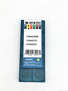 Plaquettes de tournage en carbure revêtues SNMG 120412-MA RT3519, outils de coupe CNC pour l'usinage de l'acier inoxydable, haute résistance - Product Image 3