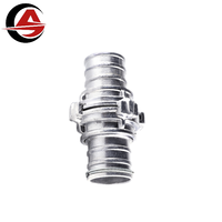 Raccords pneumatiques à filetage rapide en aluminium Camlock 1/2''-12'' NPT/BSP pour équipement de lutte contre l'incendie