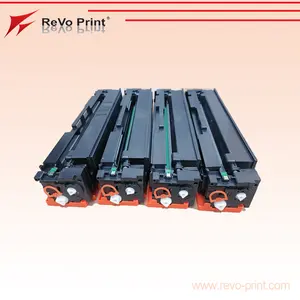 Revoprint 203A CF540A CF541A CF542A CF543A CF540 540A兼容碳粉盒，适用于惠普彩色激光打印机专业版M254 MFP M281