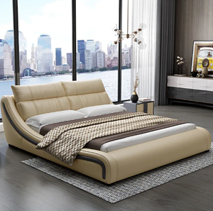 เตียงขนาดคิงไซส์สองชั้น<span class=keywords><strong>2022</strong></span>สไตล์ยุโรปนอร์ดิกดีไซน์ทันสมัยห้องนอนโรงแรมโครงเตียงไม้ - Product Image 5