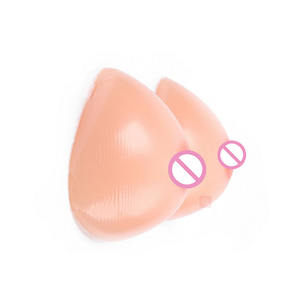 Urchoice Driehoekige Concave Bodem Nep Borstimplantaten Inserts Siliconen Zelfklevende Borstprothese - Product Image 4