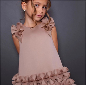 Nuevo Producto, Vestido de Princesa con Estrellas para Niñas, Primavera-Verano, Vestido de Alta Gama para Actuaciones de Piano - Product Image 2