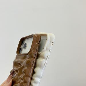 เคสโทรศัพท์มือถือลายครีมแบบมันเงา พรีเมียม แฟชั่น ป้อง<span class=keywords><strong>ก</strong></span>ัน<span class=keywords><strong>ก</strong></span>าร<span class=keywords><strong>ก</strong></span>ระแท<span class=keywords><strong>ก</strong></span> สำหรับ iPhone 17 Air 16 Pro Max - Product Image 5