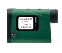Télémètre laser Rxiry X3000PRO pour la tactique et les activités de plein air avec une portée de 3000 m, zoom 7x, précision de 0,1 m, double affichage OLED et LCD