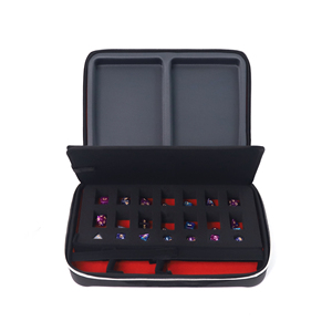 2026 Organizador de dados de plástico personalizado para juegos de mesa, con función de almacenamiento, para Dungeons and Dragons, y estuche de EVA para dados - Product Image 4