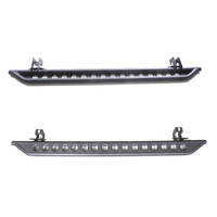Accessoires 4x4, marchepieds latéraux adaptés aux Jeep Wrangler JL 2018+ à deux portes/quatre portes, repose-pieds latéraux