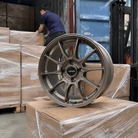 Rines de Aluminio VEROS 4x100 5x120 5x112 5x1143 de 15 y 16 Pulgadas para Autos de Pasajeros GR