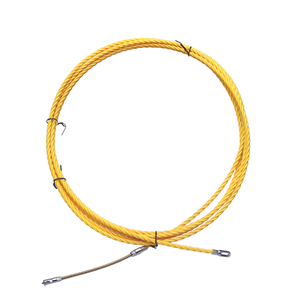 <span class=keywords><strong>Tire</strong></span>-câble électrique motorisé en acier jaune pour applications de câbles électriques - Product Image 1
