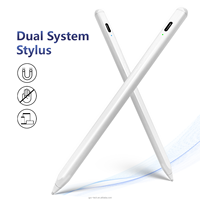 Pour Apple Android double système Mode stylet crayon magnétique rejet de la paume Rechargeable tablette téléphone utilisation écran tactile stylo