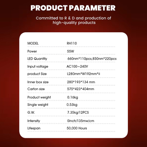 Ánh sáng màu đỏ điều trị cap hồng ngoại LED Nhiệt hat Đối với trang chủ sử dụng di động thiết bị cầm tay cho Head Pain Relief - Product Image 5