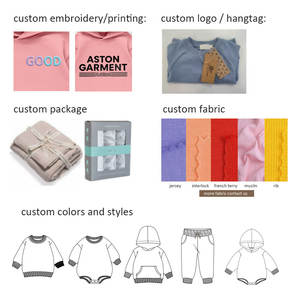 Venta al por mayor ropa de bebé sólido Jersey mono infantil cremallera pijamas recién nacido infantil bambú bebé mamelucos - Product Image 5